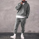 Men's Quarter-Zip Jogger Tracksuit Set