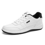 Men's colourblock trainers with contrast stripe and layered sole