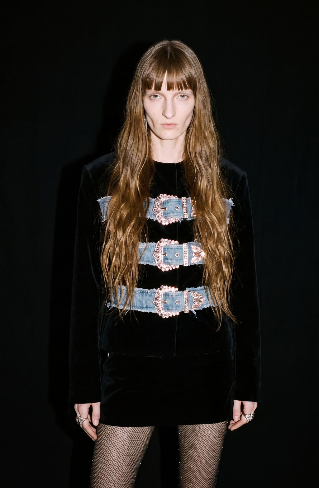 Crystal Buckle Jacket