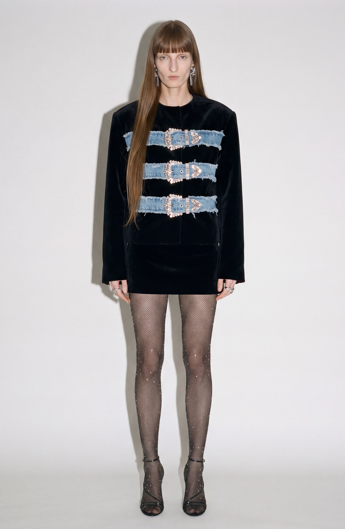 Crystal Buckle Jacket