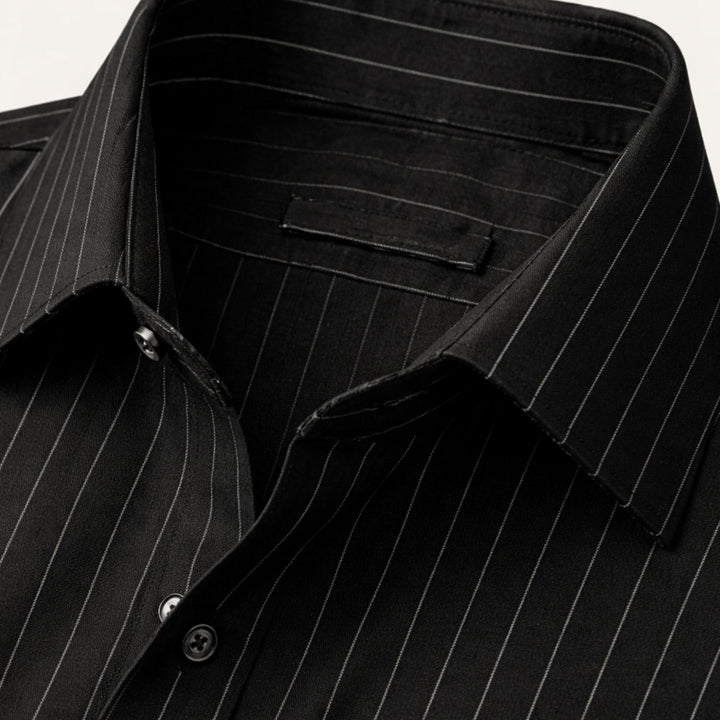 Men's Slim Fit Pinstripe Shirt