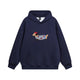 Women's hoodie with dog graphic and kangaroo pocket