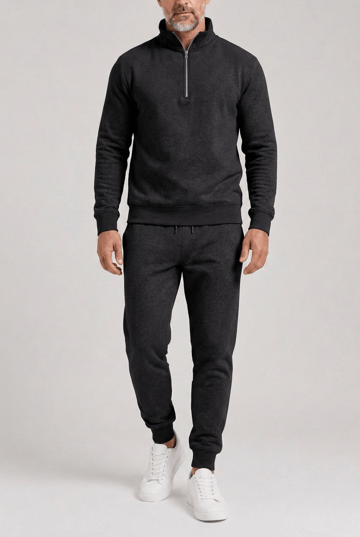 Men's Half-Zip Tracksuit Set