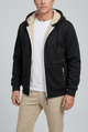 Men's Sherpa Lined Zip-Up Hoodie
