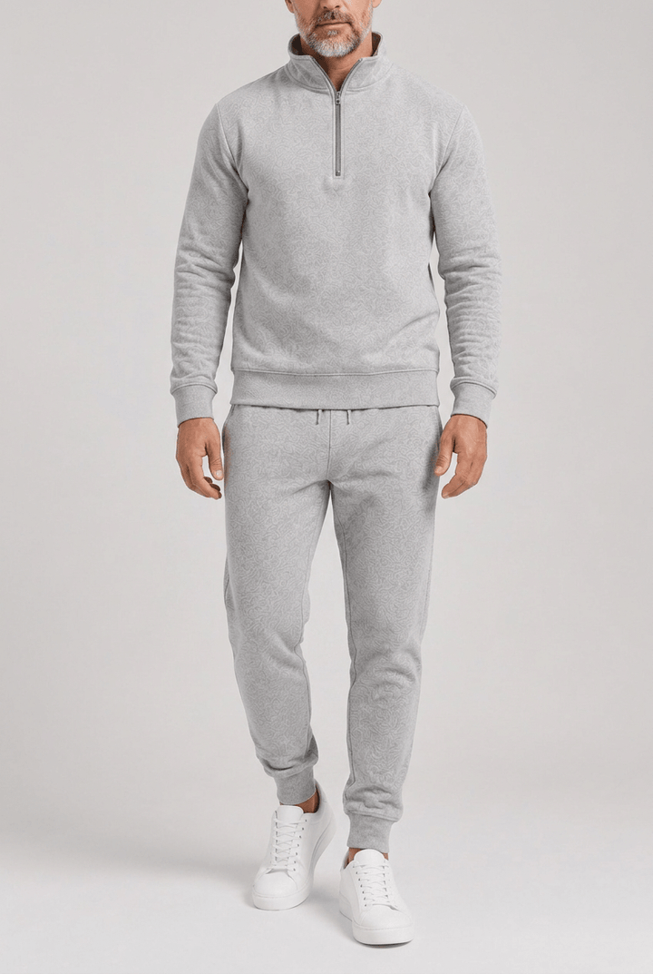 Men's Half-Zip Tracksuit Set