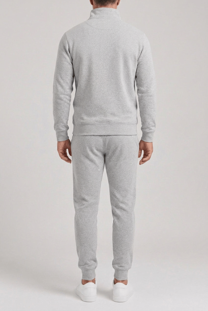 Men's Half-Zip Tracksuit Set
