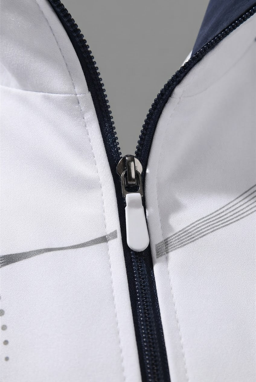 Men's Two-Piece Track Jacket and Trousers Set