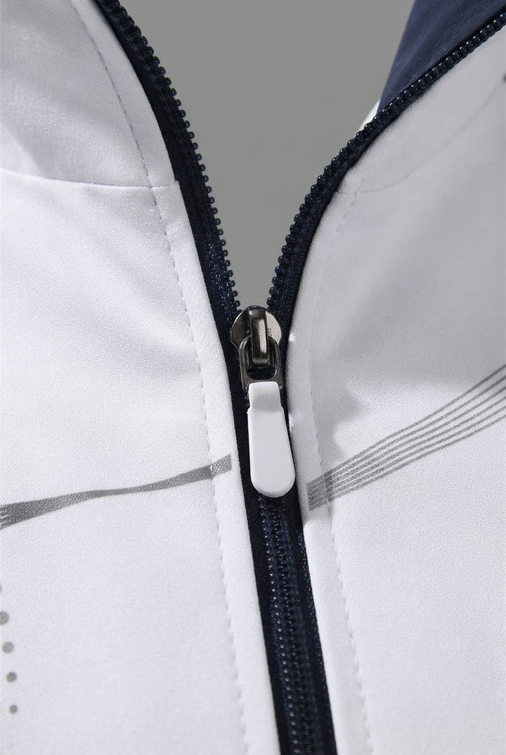 Men's Two-Piece Track Jacket and Trousers Set