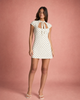 Women's Polka Dot Slim Fit Mini Dress