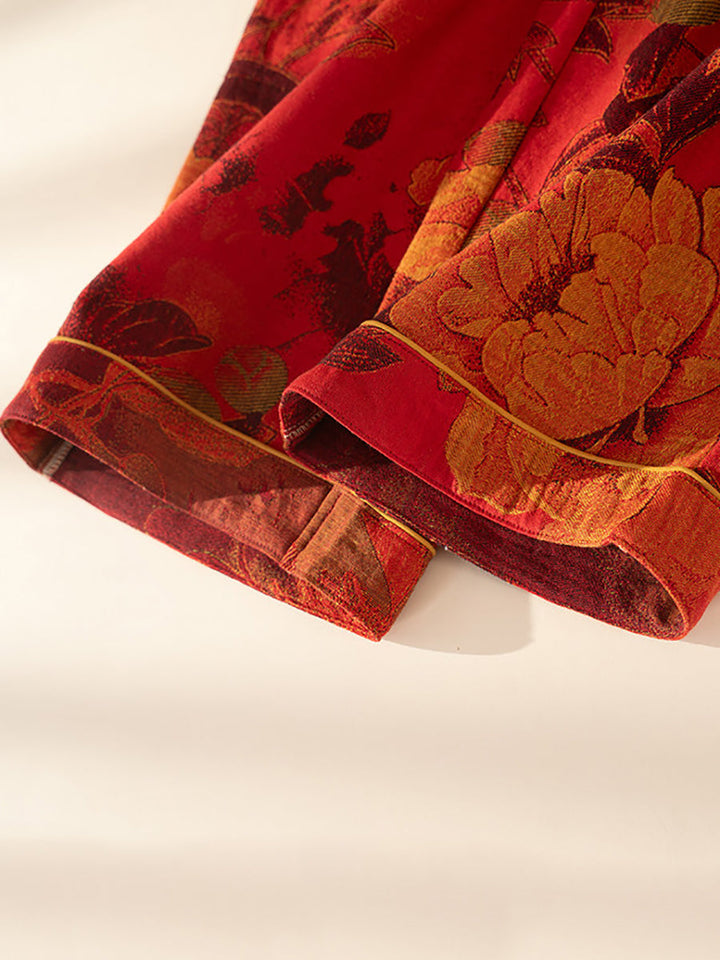 Women's Floral Print Pyjama Set
