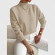 Women's sage green roll neck jumper