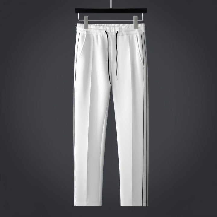 Men's Two-Piece Tracksuit with Piped Stripes