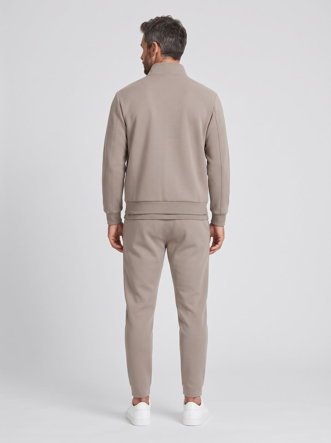 Men's Bomber Tracksuit Set in khaki
