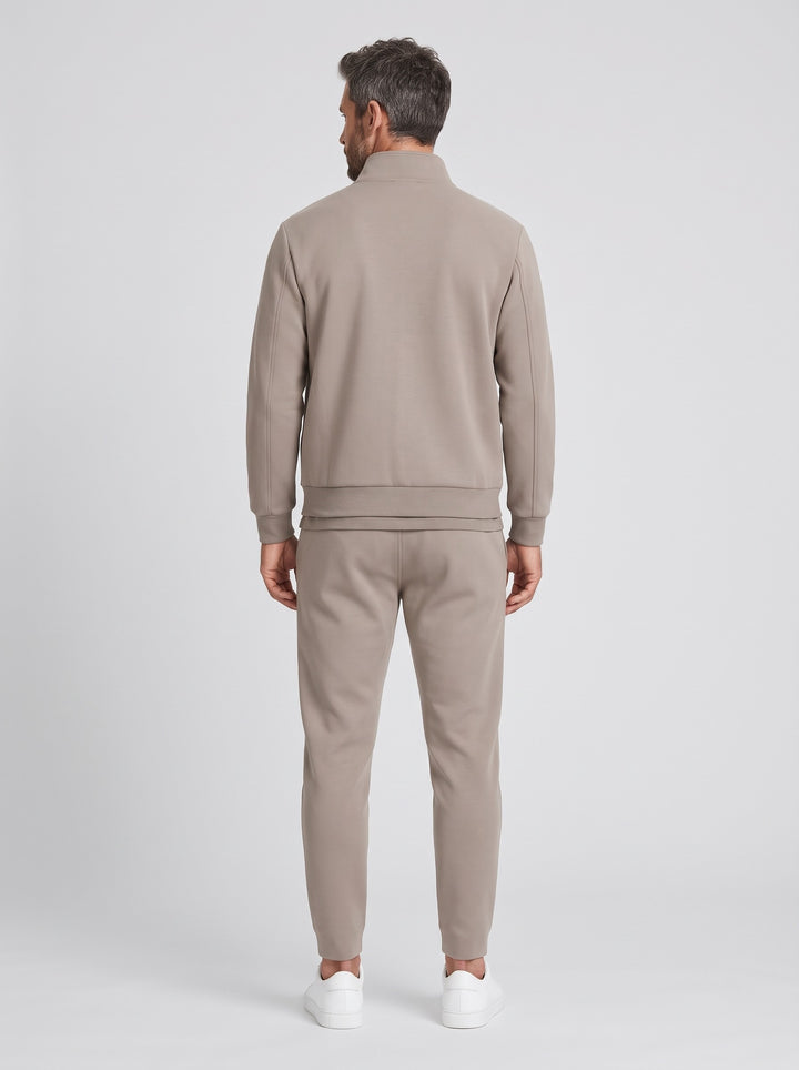 Men's Bomber Tracksuit Set in khaki