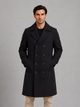 Men's Tailored Double-Breasted Overcoat