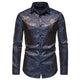 Men's Tonal Floral Jacquard Shirt