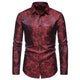 Men's Tonal Floral Jacquard Shirt