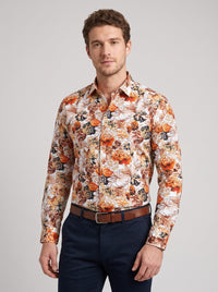 Orange Floral
