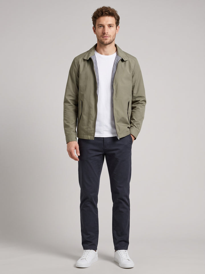 Men's Classic Harrington Jacket in khaki
