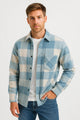 Men's Brushed Flannel Check Shirt