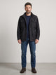 Men's Vintage Military Field Jacket in black