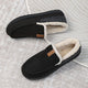 Men's Plush Lined Moccasin Slippers