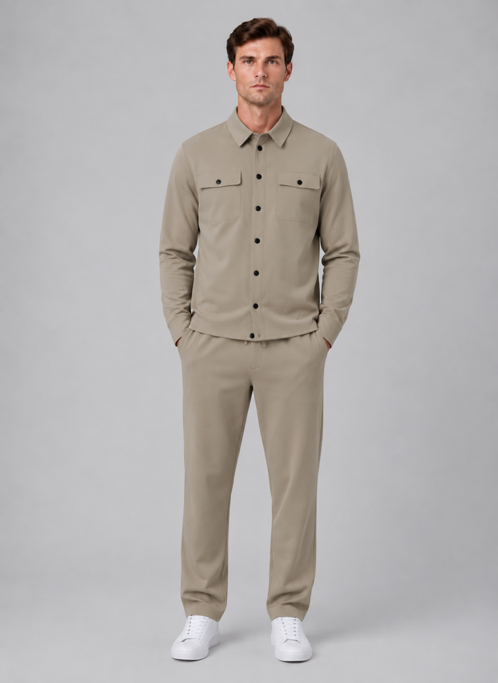 Men's Relaxed Overshirt and Trouser Co-ord