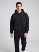 Men's Heavyweight Pullover Hoodie in black