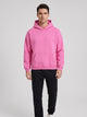 Men's Heavyweight Pullover Hoodie in pink