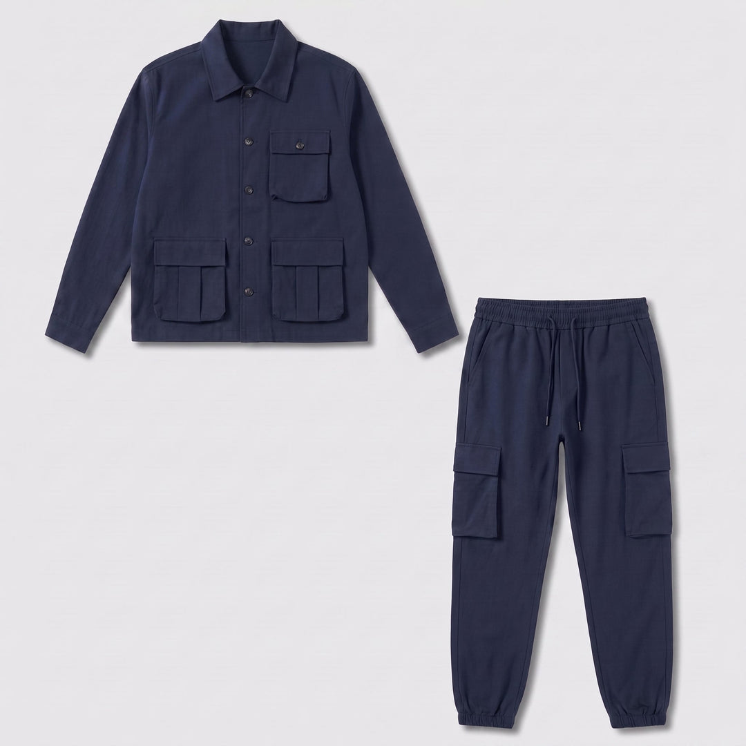 Men's Safari Jacket and Trousers Co-Ord