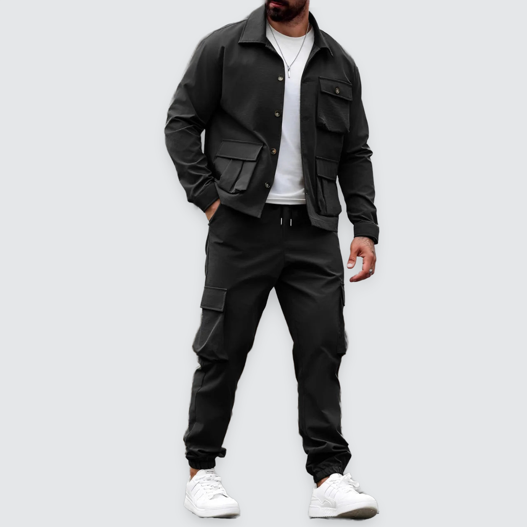 Men's Safari Jacket and Trousers Co-Ord