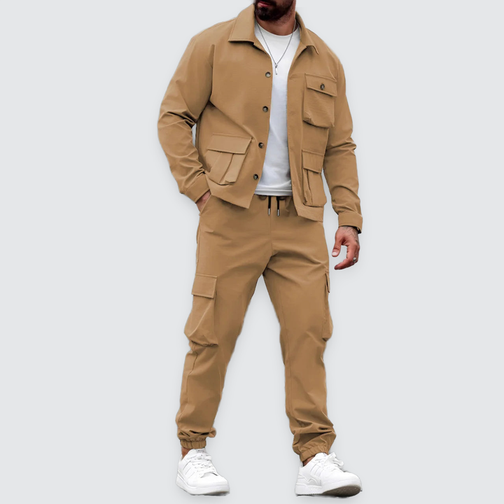 Men's Safari Jacket and Trousers Co-Ord