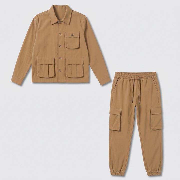 Men's Safari Jacket and Trousers Co-Ord