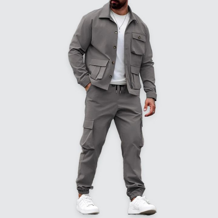 Men's Safari Jacket and Trousers Co-Ord