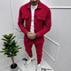 Men's Two-Piece Shirt Jacket Co-Ord Set