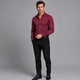 Men's Slim Fit Satin-Look Stretch Shirt