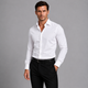 Men's Slim Fit Satin-Look Stretch Shirt