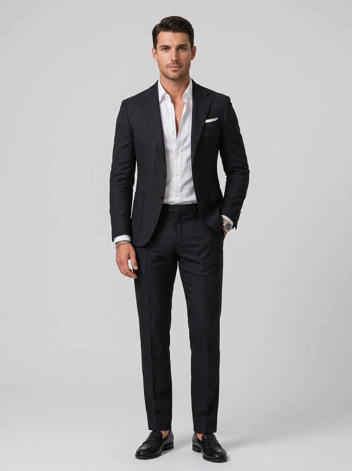 Men's Slim Fit Two-Piece Suit