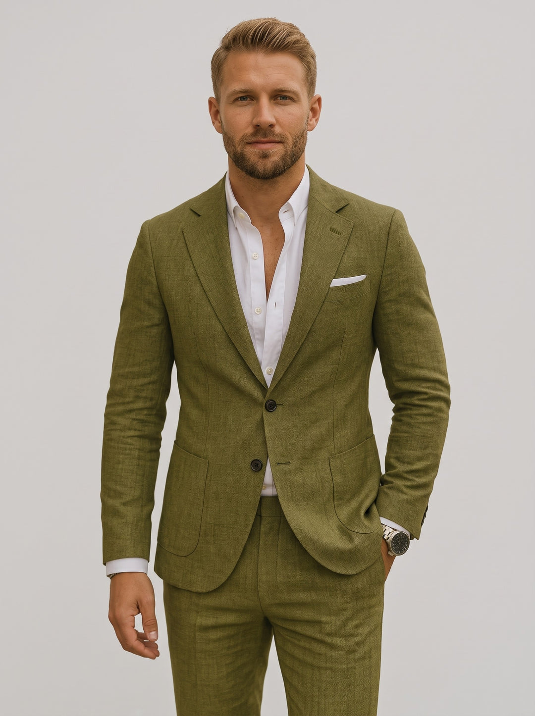 Men's Slim Fit Two-Piece Suit