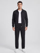 Men's Smart Stretch Tracksuit Set in black