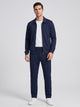 Men's Smart Stretch Tracksuit Set in navy