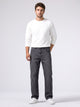 Men's Relaxed Straight Leg Jeans in dark grey