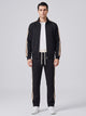 Men's Two-Stripe Track Suit in black