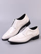 Men's Classic Wingtip Brogue Oxford Shoes in white