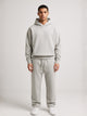 Men's oversized hoodie and jogger set in light grey
