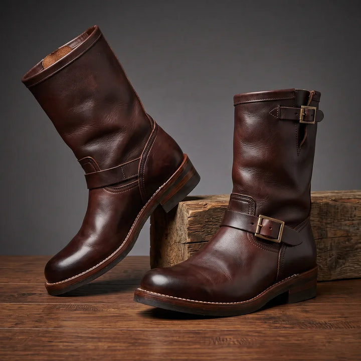 Men's Vintage Engineer Boots
