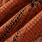 Unisex knitted sweater with repeated pumpkin motifs, crew neck and long sleeves