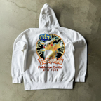 White Pokemon Center New York graphic hoodie with Pikachu back print