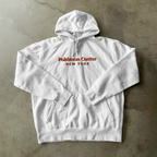 White Pokemon Center New York graphic hoodie with Pikachu back print