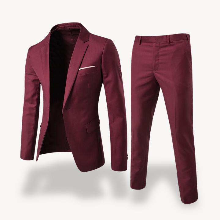 Men's Slim Fit Two-Piece Suit